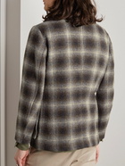 RRL - Bideford Checked Wool Coat - Brown