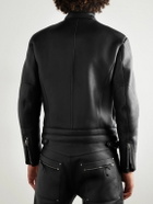 TOM FORD - Slim-Fit Full-Grain Leather Jacket - Black