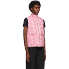 Marc Jacobs Pink Heaven by Marc Jacobs Print Puffer Vest