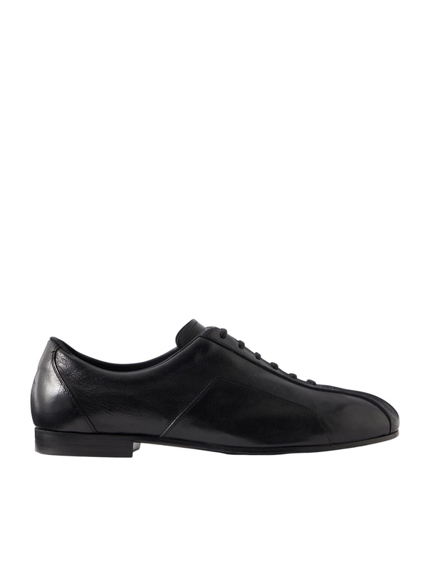 Photo: Jil Sander - Leather Derby Shoe - Black