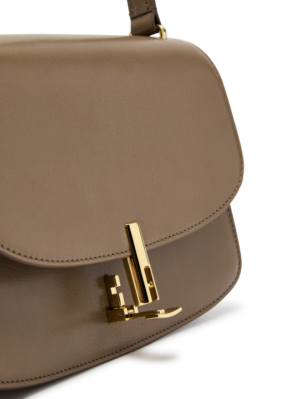 ★THE ROW★Small Leather Sofia Top-Handle Bag ハンドバッグ The Row Sofia 8.75 Leather top Handle bag - Brown - One Size