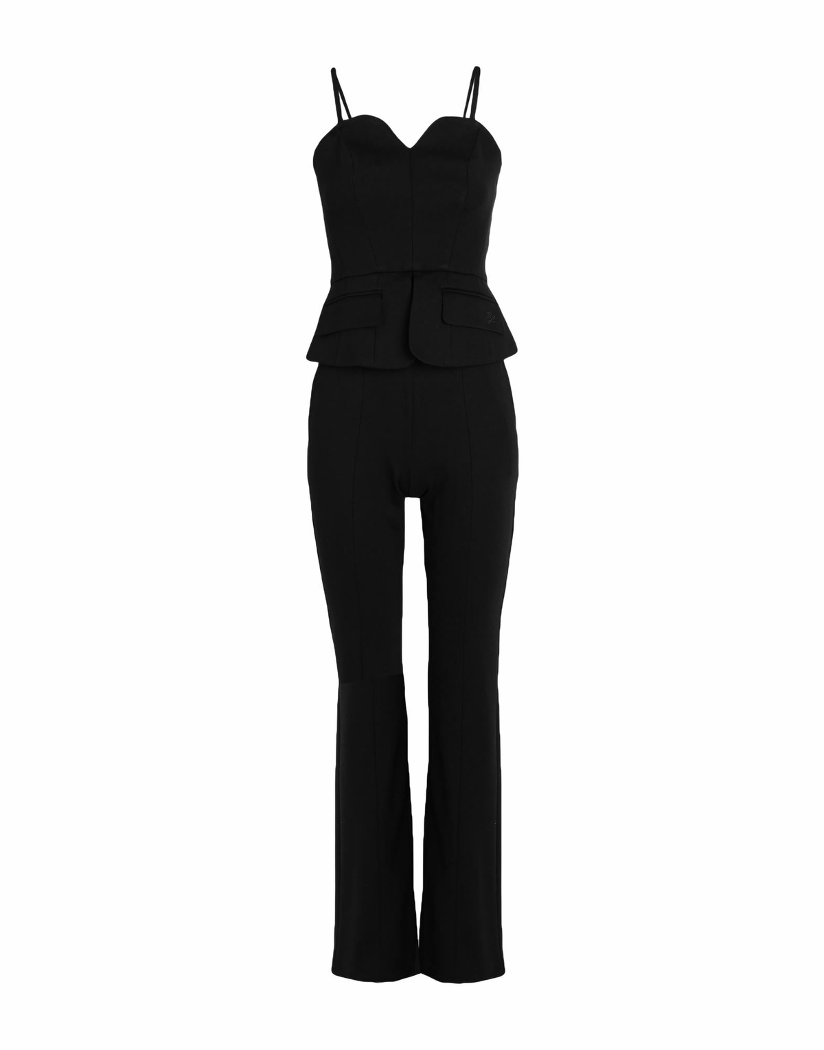 Karl Lagerfeld Womens Jumpsuit in Black