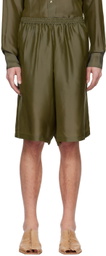 Gabriela Coll Garments Khaki No.268 Shorts