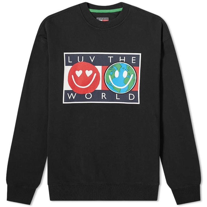 Photo: Tommy Jeans Tj Us Luv The World Crew Sweat