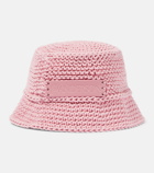 JW Anderson Knitted cotton bucket hat