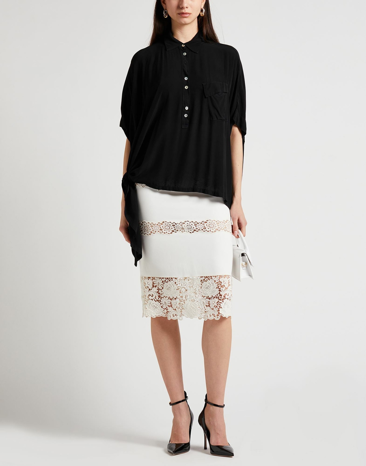 Alessia Santi Womens Top in Black