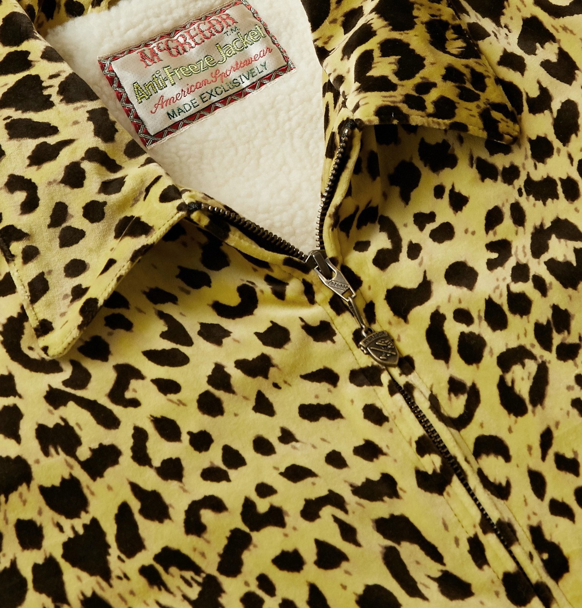 Wacko Maria - McGregor Anti-Freeze Faux Shearling-Lined Leopard ...