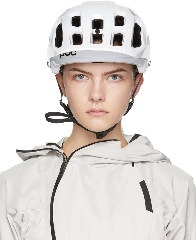 Photo: POC White Tectal Race Mips Cycle Helmet