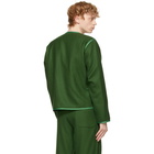 Bode Green Appenzeller Liner Jacket