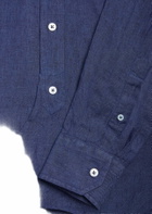 doppiaa Aalbenga Solid Linen Shirt