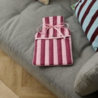 Damson Madder Women's Hot Water Bottle Cover in Pink 