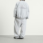 Balenciaga Men's American Football Track Jacket in New Grey