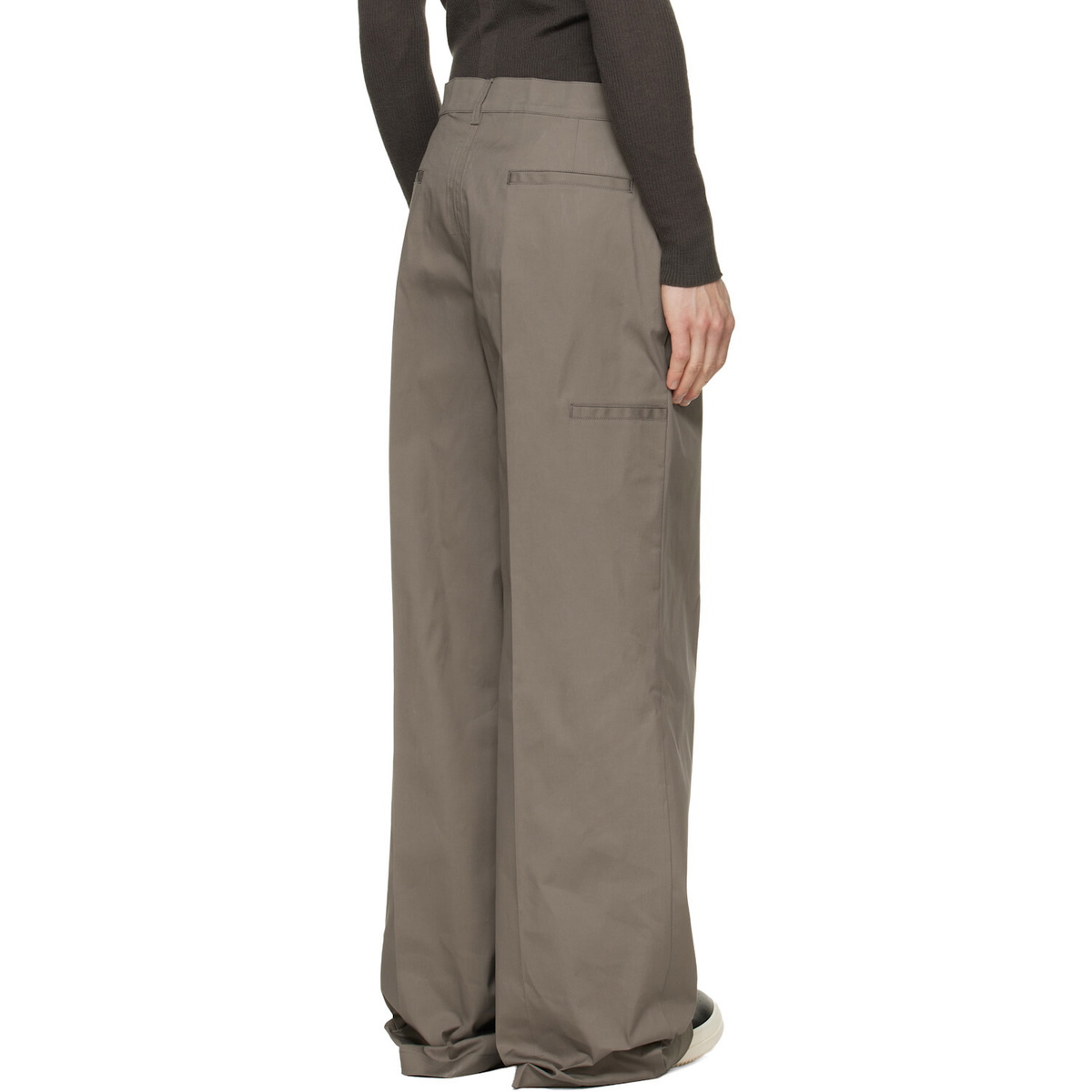 Rick Owens Gray Tower Work Trousers