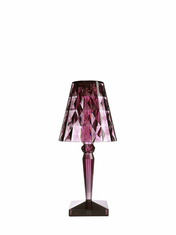 Photo: KARTELL Big Battery Table Lamp