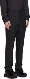 Balmain Black Patch Cargo Pants