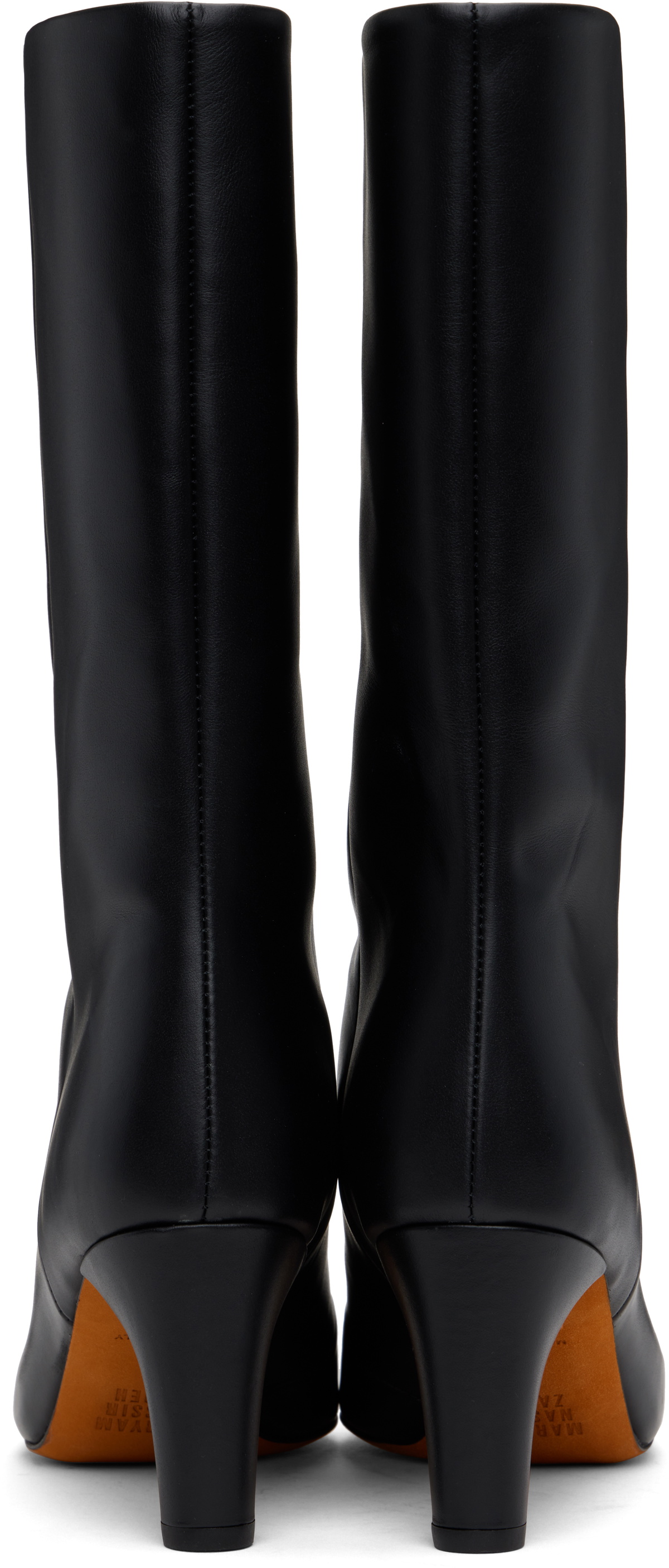 最終値下！Maryam Nassir Zadeh ロングブーツ35.5 Maryam Nassir Zadeh Black Sandra Boots Maryam Nassir Zadeh