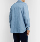 Rubinacci - Cotton-Chambray Shirt - Blue