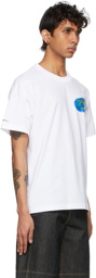 Jacquemus White 'Le T-Shirt Haricots' T-Shirt