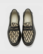 Duke & Dexter WILDE BOMBAY RATTAN LOAFER Black Mens Casual Shoe