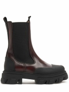 GANNI 50mm Mid Cleated Chelsea Boots