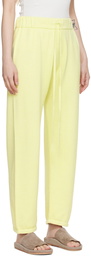 Lauren Manoogian Green Pima Cotton Lounge Pants