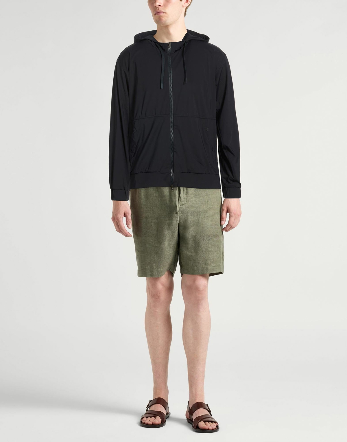 Herno Mens Sweatshirt Midnight in Blue