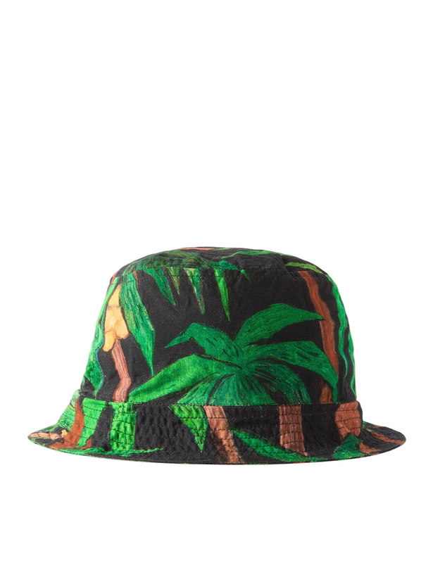 Photo: ENDLESS JOY - Printed TENCEL™ Lyocell Bucket Hat