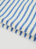 Sailor Stripes Bath Mat in White