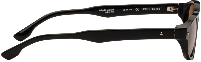 BONNIE CLYDE Black & Brown Roller Coaster Sunglasses Bonnie BONNIE CLYDE Black & Brown Roller Coaster Sunglasses Bonnie