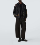 Comme des Garçons Homme Cotton-blend satin jacket