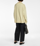 Jil Sander Cashmere and cotton blend sweater