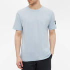 Calvin Klein Men's Monogram Sleeve Badge T-Shirt in Babyshore Blue