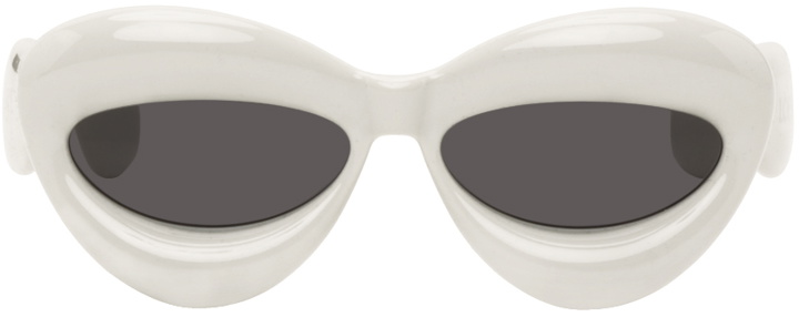 Photo: Loewe Off-White Inflated Cateye Sunglasses