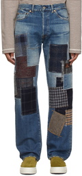 Junya Watanabe Blue Levi's Edition Patchwork Jeans