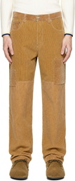 Wales Bonner Beige Sissoo Studded Trousers