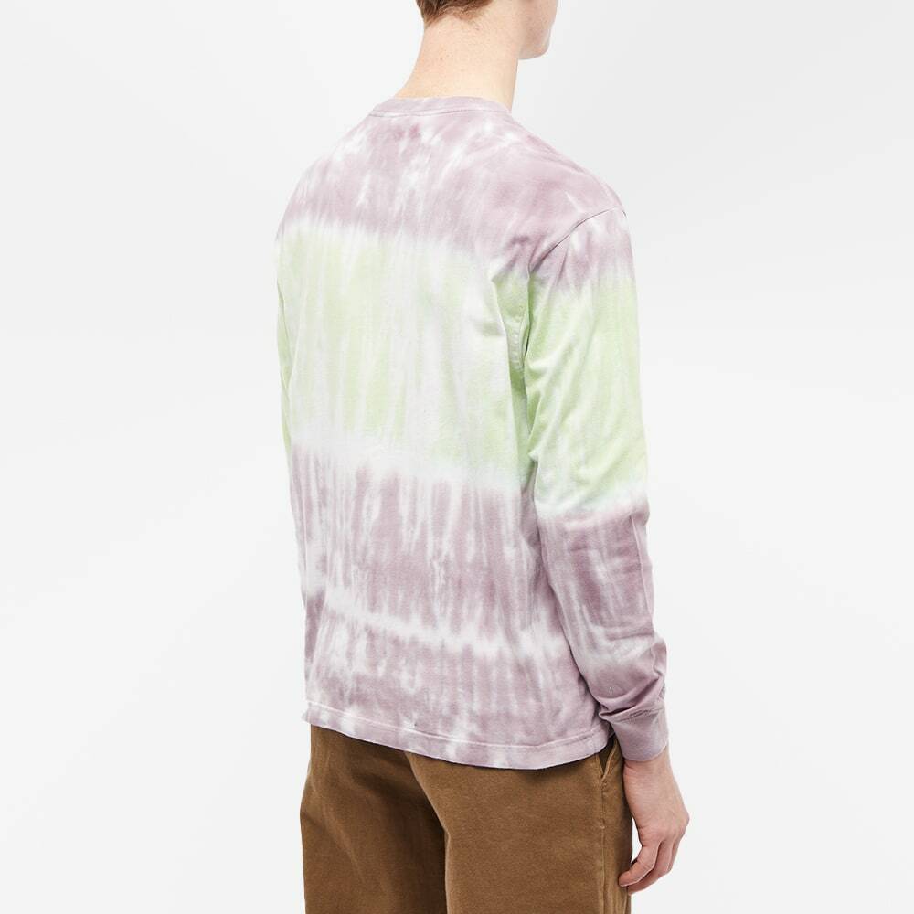 ★LMC★ LMC STRIPE TIE DYE LONG SLV TEE light brown 0LM22FLS LMC Men's Long Sleeve Stripe Tie Dye T-Shirt in Light Brown LMC