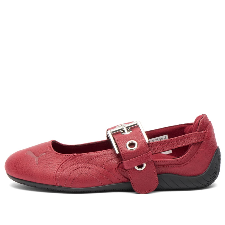 Photo: Puma Women's Speedcat Ballet Dress-Up Buckle Ballet in Garnet Glow/Black