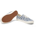 Vans - OG Era LX Checkerboard Canvas Sneakers - Blue