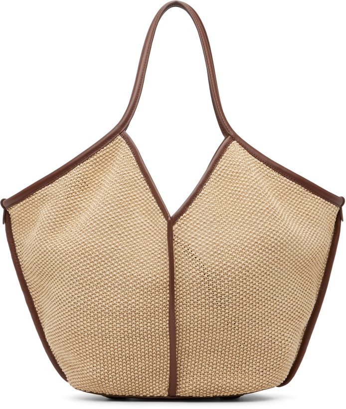 Photo: HEREU Beige Calella Soft Raffia Tote