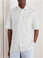 Caruso - Cotton-Gabardine Shirt - White
