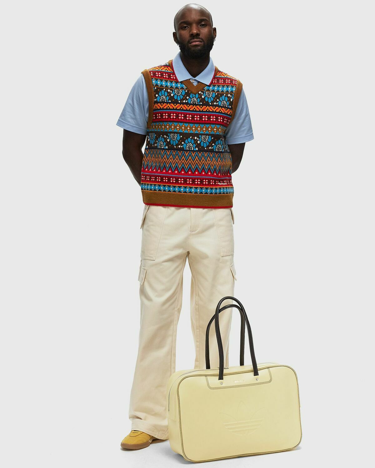 Adidas X Wales Bonner Large Bag Yellow Bags/Duffle Bags