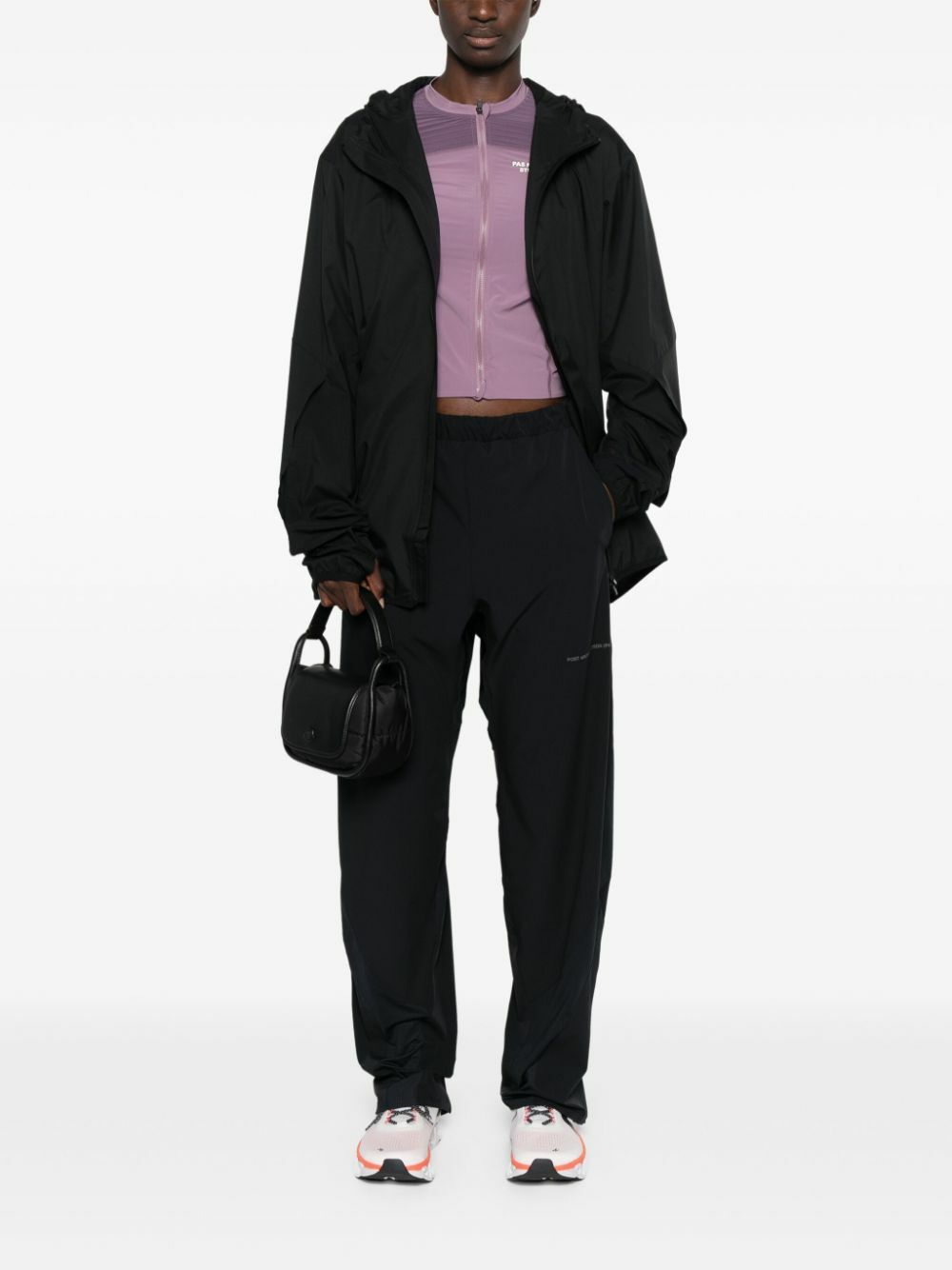 On Running X Post Archive Faction (PAF) Black Running Trousers