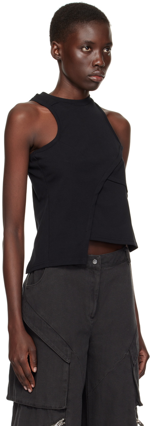 Heliot Emil White Deconstructed Tank Top - Fabric of Society