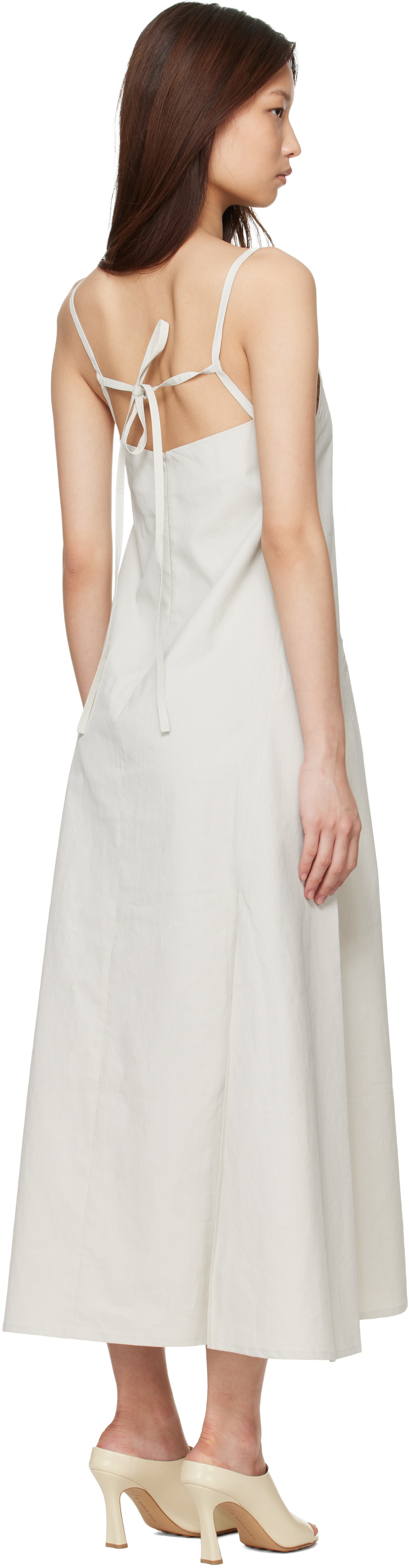 Studio Nicholson Beige Chrono Maxi Dress