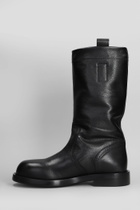 Ann Demeulemeester Bente Boots In Black Leather