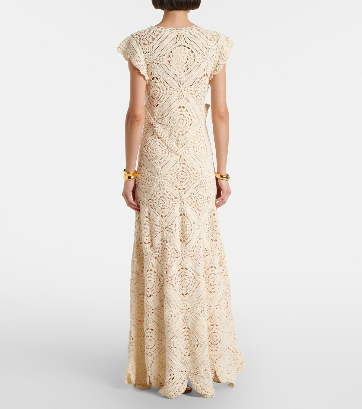 Ulla Johnson Annalisa crochet cotton maxi dress