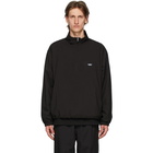 Chemist Creations Black Half-Zip Track Jacket