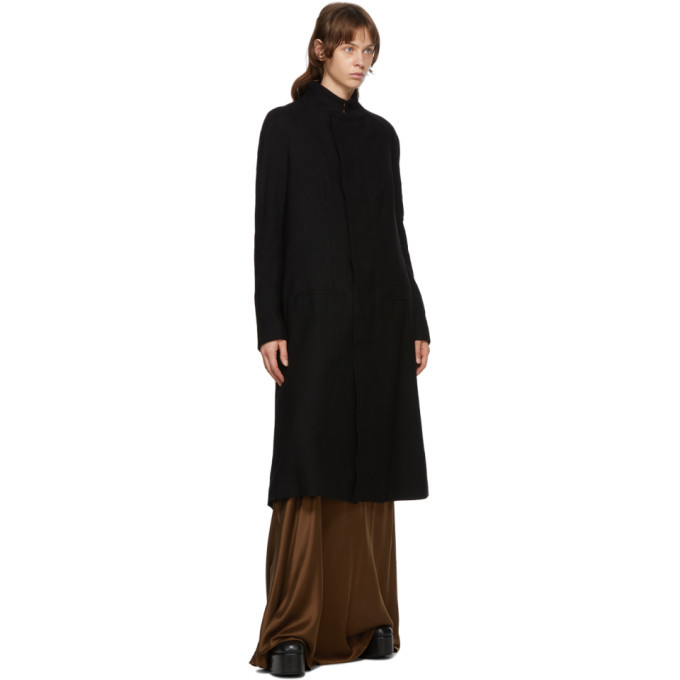 Haider Ackermann Black Wool Proud Coat
