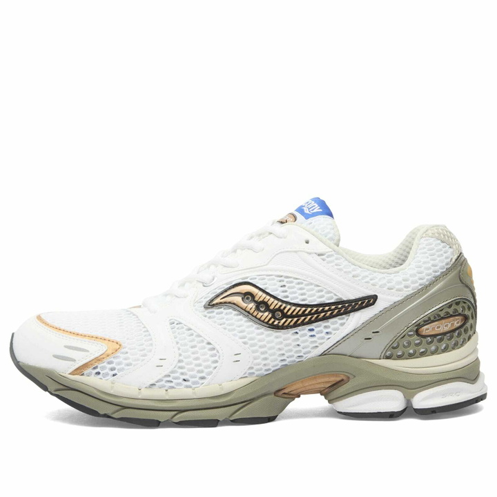 Photo: Saucony Progrid Triumph 4 Sneaker in White/Laurel