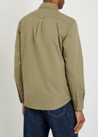 Belstaff Scale Cotton Shirt Green